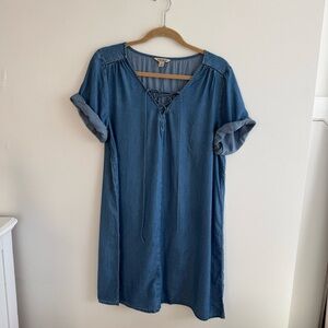 Lucky Brand Blue Shift Dress